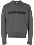 dsquared2 sweat new hiver broderie col rond